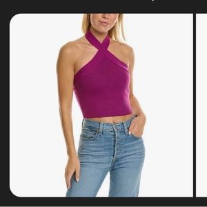 Monrow soft sweater halter